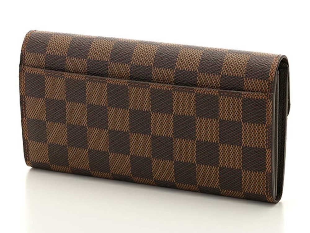 Louis Vuitton Damier Sarah Portefeuille Brown